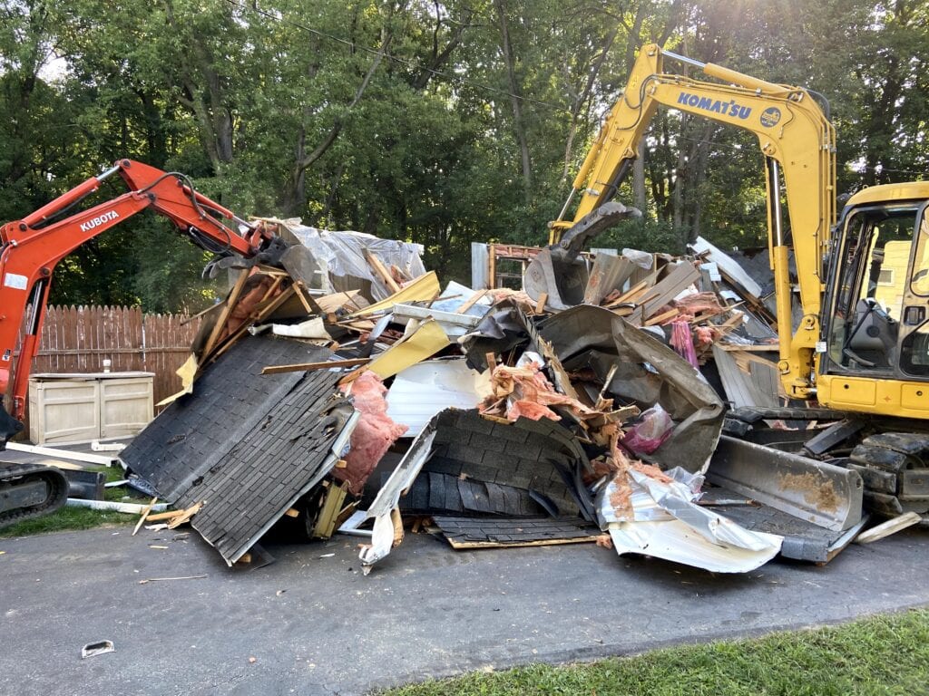 mobile home demolition