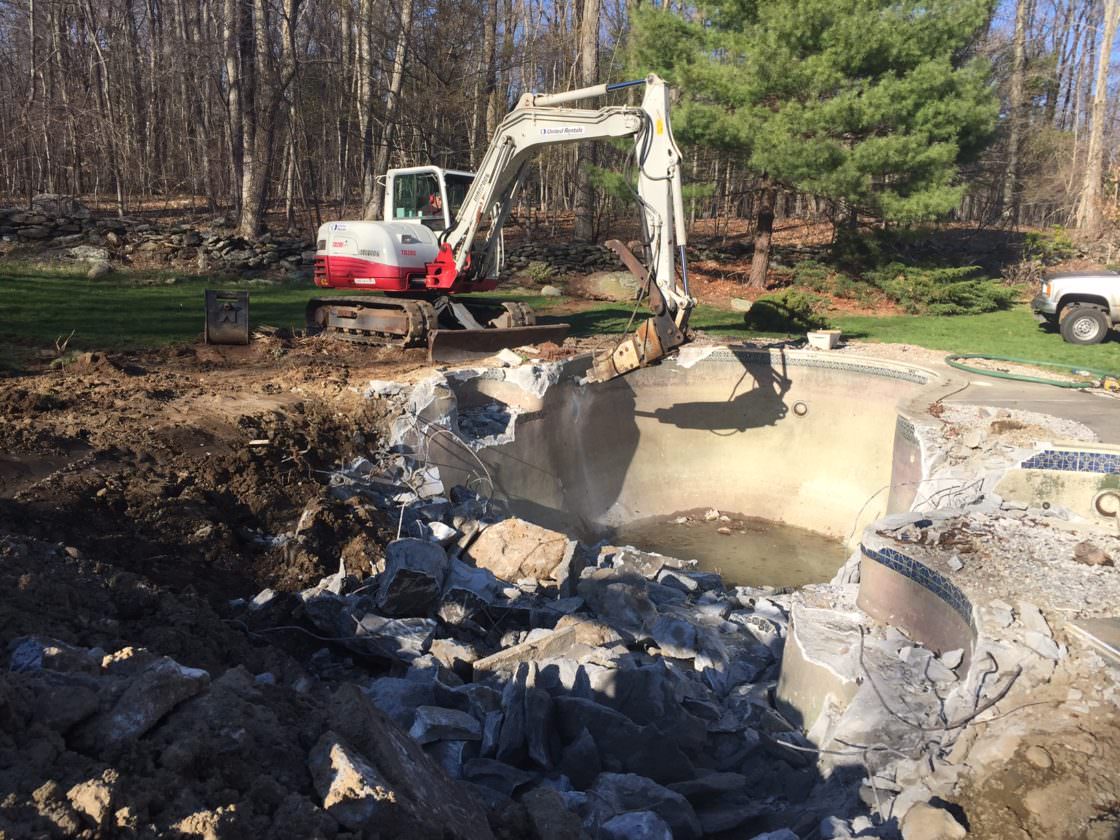 Central Arkansas Pool Demolition & Fill in Rayco Demolition